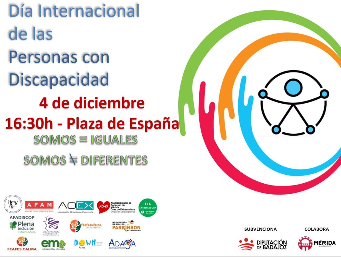 DÍA INTERNACIONAL DE LAS PERSONAS CON DISCAPACIDAD